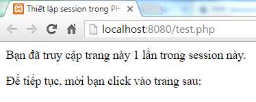 Session trong PHP